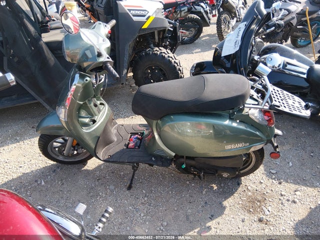 2022 Genuine Scooter Co. Urbano 50i მანქანა იყიდება აუქციონზე, vin: L4HGETC16N6000147, აუქციონის ნომერი: 45662452