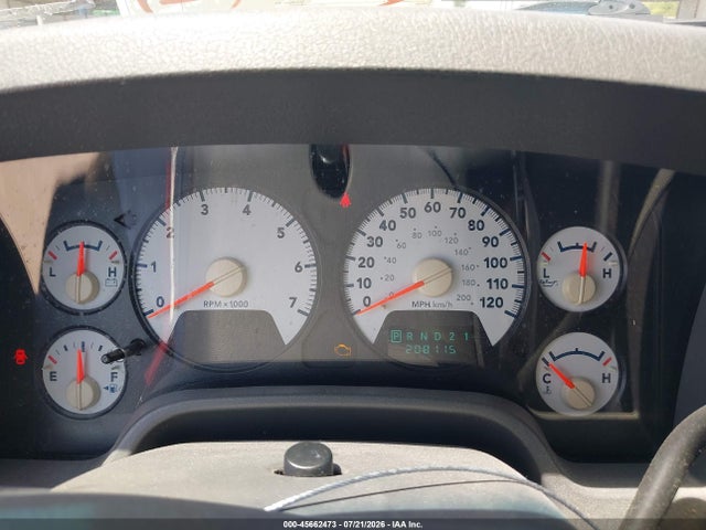 2006 Dodge Ram 1500 Slt მანქანა იყიდება აუქციონზე, vin: 1D7HA18NX6J110620, აუქციონის ნომერი: 45662473