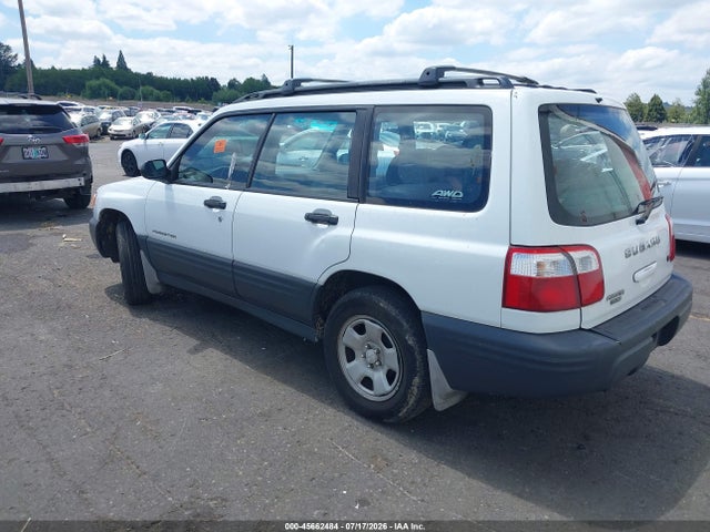 Продажа на аукционе авто 2002 Subaru Forester L, vin: JF1SF63562H756332, номер лота: 45662484