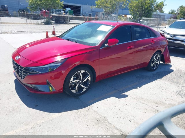 2023 Hyundai Elantra Hybrid Limited მანქანა იყიდება აუქციონზე, vin: KMHLN4AJ4PU038360, აუქციონის ნომერი: 45662500