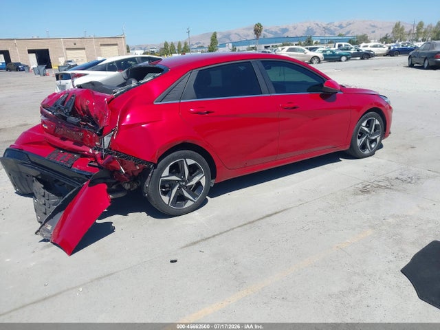 2023 Hyundai Elantra Hybrid Limited მანქანა იყიდება აუქციონზე, vin: KMHLN4AJ4PU038360, აუქციონის ნომერი: 45662500