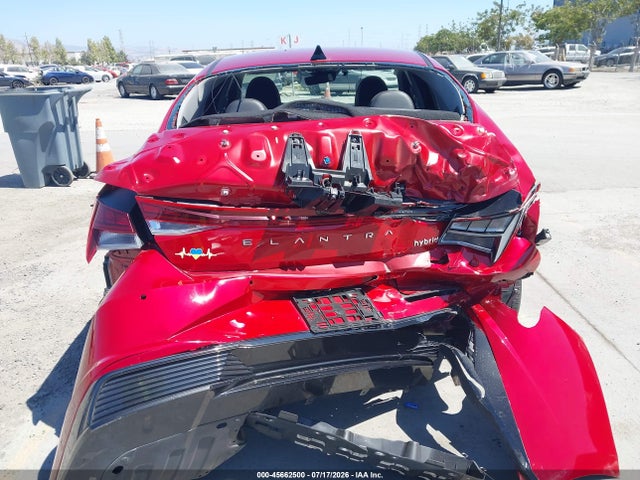2023 Hyundai Elantra Hybrid Limited მანქანა იყიდება აუქციონზე, vin: KMHLN4AJ4PU038360, აუქციონის ნომერი: 45662500