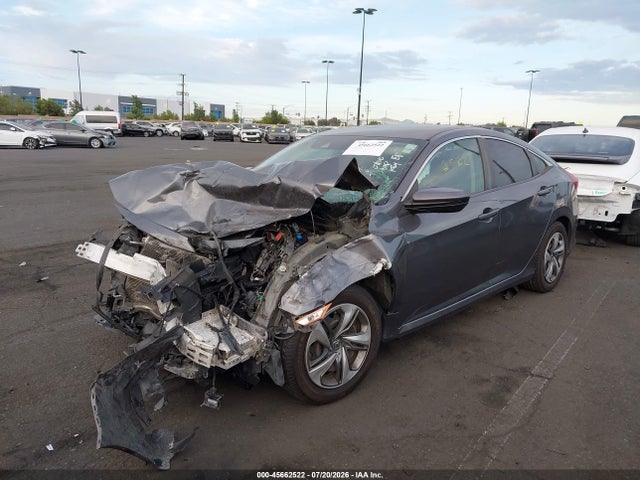 Honda Civic Lx 2019 2HGFC2F60KH562733 Image 2