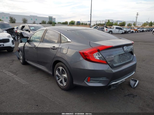 Honda Civic Lx 2019 2HGFC2F60KH562733 Image 3