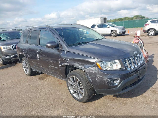 45662526 :رقم المزاد ، 1C4NJDEB0GD534137 vin ، 2016 Jeep Compass High Altitude Edition مزاد بيع