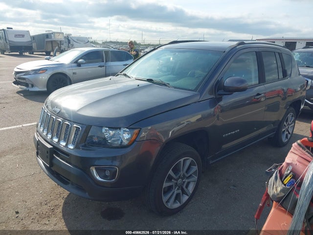 45662526 :رقم المزاد ، 1C4NJDEB0GD534137 vin ، 2016 Jeep Compass High Altitude Edition مزاد بيع