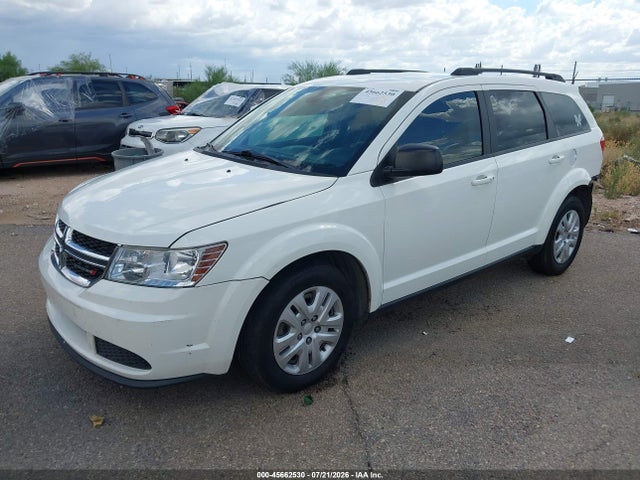 45662530 :رقم المزاد ، 3C4PDCAB2LT277616 vin ، 2020 Dodge Journey Se Value مزاد بيع