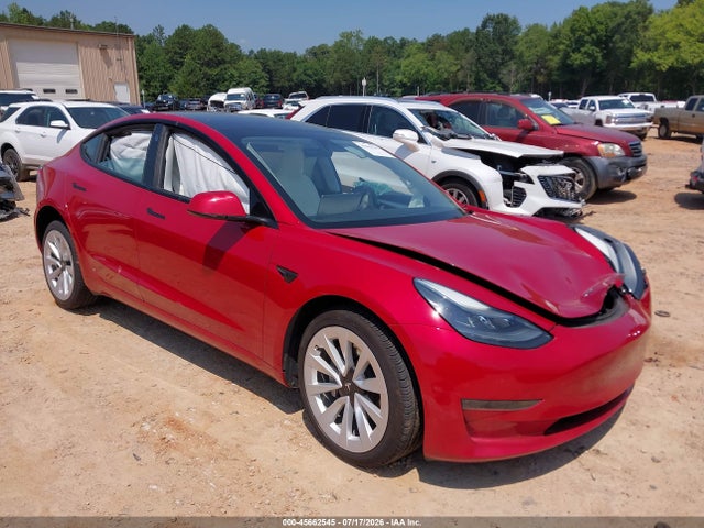 2023 Tesla Model 3 Rear-wheel Drive მანქანა იყიდება აუქციონზე, vin: 5YJ3E1EAXPF486334, აუქციონის ნომერი: 45662545