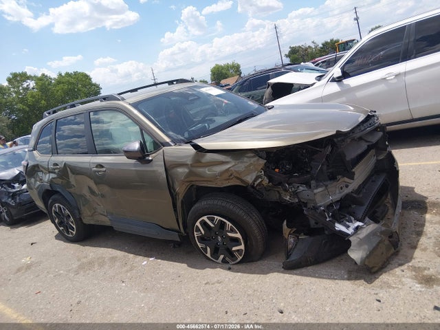2025 Subaru Forester Premium მანქანა იყიდება აუქციონზე, vin: JF2SLDDC2SH492130, აუქციონის ნომერი: 45662574