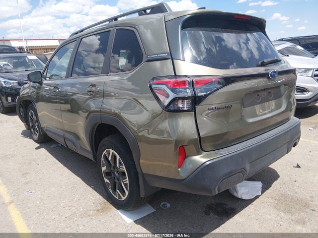 2025 Subaru Forester Premium მანქანა იყიდება აუქციონზე, vin: JF2SLDDC2SH492130, აუქციონის ნომერი: 45662574
