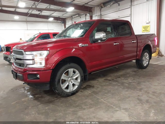 Aukcja sprzedaży 2018 Ford F-150 Platinum, vin: 1FTEW1EG4JFC01284, numer aukcji: 45662748