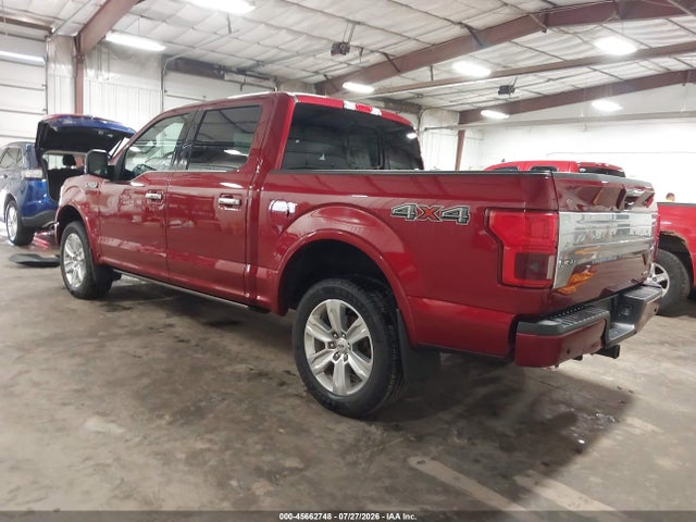 Aukcja sprzedaży 2018 Ford F-150 Platinum, vin: 1FTEW1EG4JFC01284, numer aukcji: 45662748