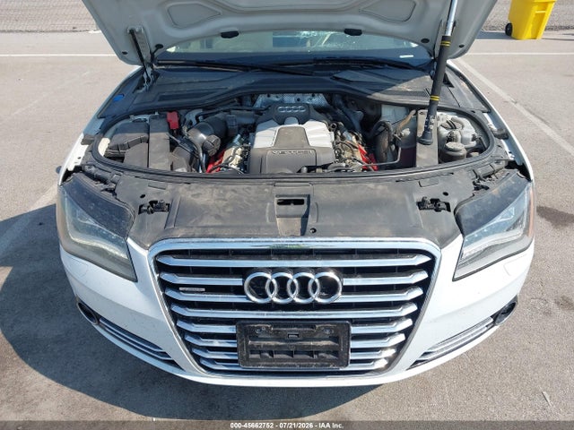 45662752 :رقم المزاد ، WAURGAFD7DN005611 vin ، 2013 Audi A8 L 3.0t مزاد بيع