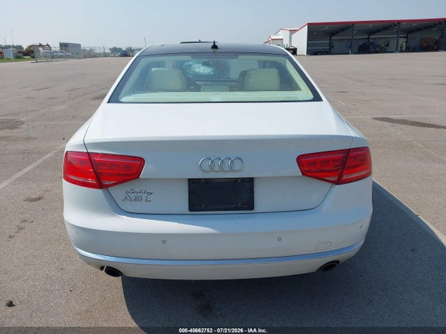 45662752 :رقم المزاد ، WAURGAFD7DN005611 vin ، 2013 Audi A8 L 3.0t مزاد بيع