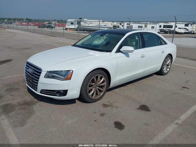 45662752 :رقم المزاد ، WAURGAFD7DN005611 vin ، 2013 Audi A8 L 3.0t مزاد بيع