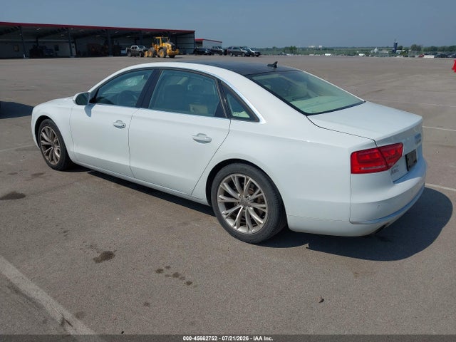 45662752 :رقم المزاد ، WAURGAFD7DN005611 vin ، 2013 Audi A8 L 3.0t مزاد بيع