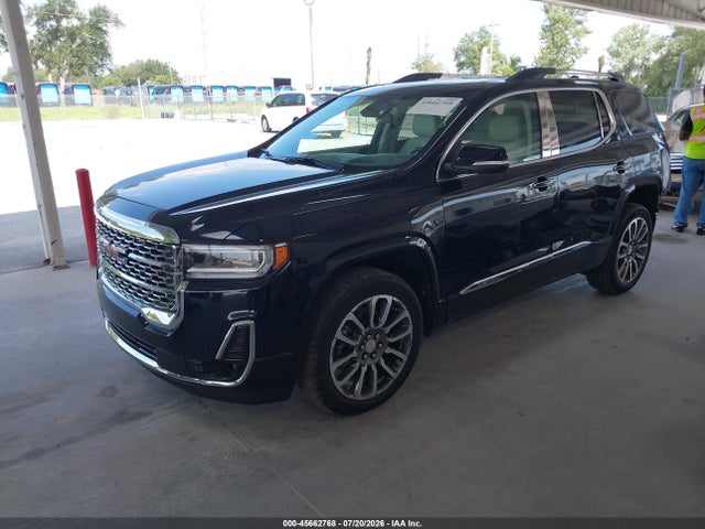 45662768 :رقم المزاد ، 1GKKNPLS2NZ134127 vin ، 2022 Gmc Acadia Fwd Denali مزاد بيع