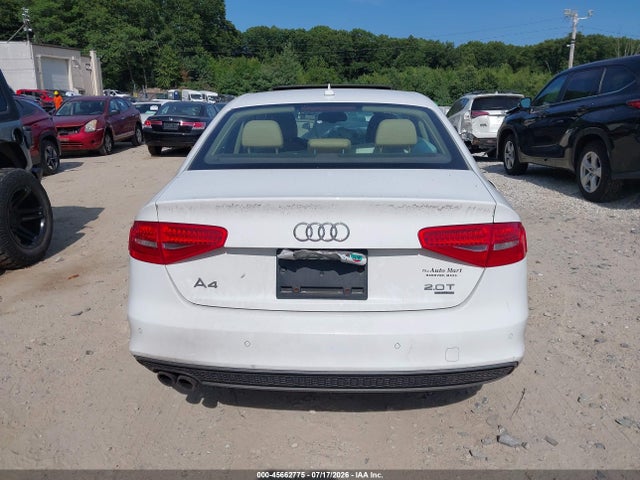 45662775 :رقم المزاد ، WAUFFAFL9EN015488 vin ، 2014 Audi A4 2.0t Premium مزاد بيع