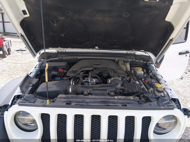 45662794 :رقم المزاد ، 1C4HJXDG7MW570919 vin ، 2021 Jeep Wrangler Unlimited Sport S 4x4 مزاد بيع