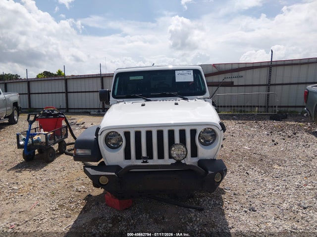45662794 :رقم المزاد ، 1C4HJXDG7MW570919 vin ، 2021 Jeep Wrangler Unlimited Sport S 4x4 مزاد بيع