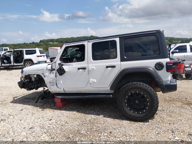 45662794 :رقم المزاد ، 1C4HJXDG7MW570919 vin ، 2021 Jeep Wrangler Unlimited Sport S 4x4 مزاد بيع