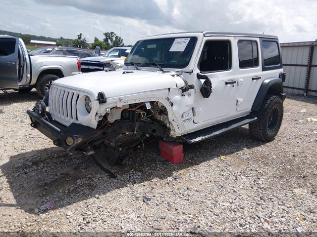 45662794 :رقم المزاد ، 1C4HJXDG7MW570919 vin ، 2021 Jeep Wrangler Unlimited Sport S 4x4 مزاد بيع