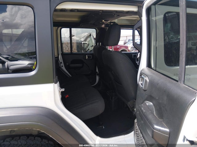 45662794 :رقم المزاد ، 1C4HJXDG7MW570919 vin ، 2021 Jeep Wrangler Unlimited Sport S 4x4 مزاد بيع