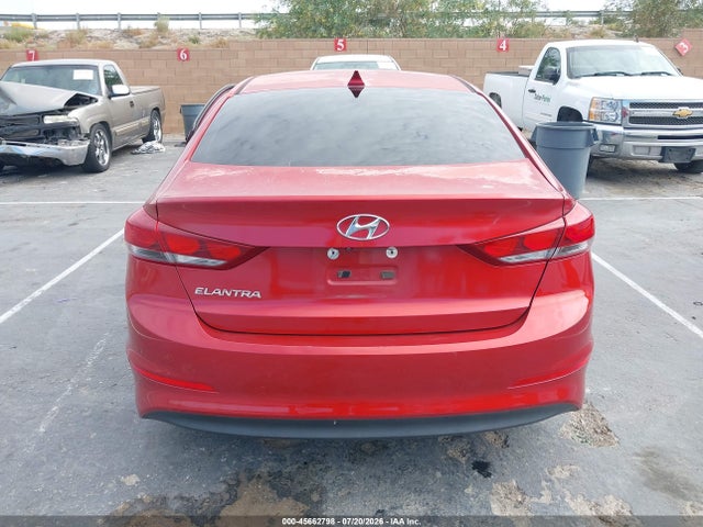 45662798 :رقم المزاد ، 5NPD84LF7HH211535 vin ، 2017 Hyundai Elantra Value Edition مزاد بيع