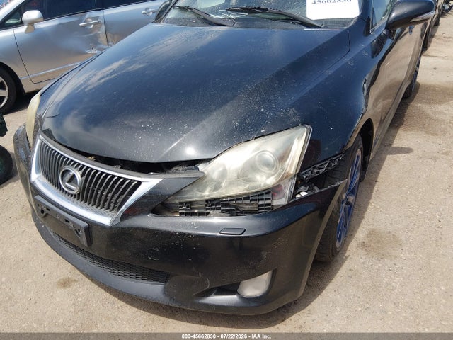 Aukcja sprzedaży 2010 Lexus Is 250, vin: JTHCF5C28A5043896, numer aukcji: 45662830