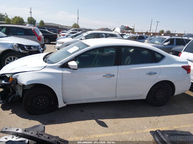 2018 Nissan Sentra S მანქანა იყიდება აუქციონზე, vin: 3N1AB7AP6JY294291, აუქციონის ნომერი: 45662840