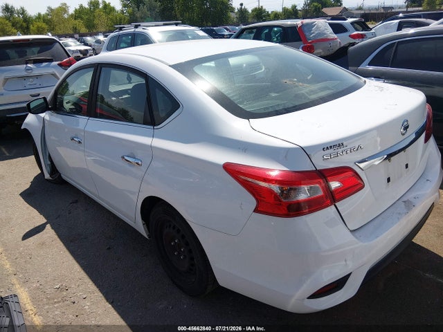 2018 Nissan Sentra S მანქანა იყიდება აუქციონზე, vin: 3N1AB7AP6JY294291, აუქციონის ნომერი: 45662840