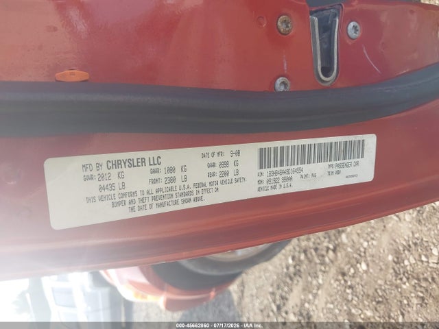 Продажа на аукционе авто 2009 Dodge Caliber Sxt, vin: 1B3HB48A49D164554, номер лота: 45662860