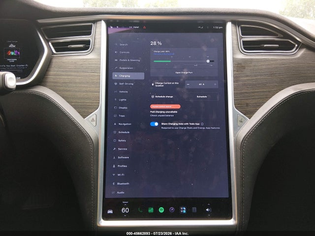 Aukcja sprzedaży 2015 Tesla Model S 70d/85d/p85d, vin: 5YJSA1E21FF112046, numer aukcji: 45662893