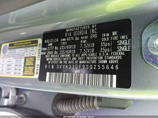 KIA Sportage Ex 2025 5XYK33DF9SG255646 Image 9