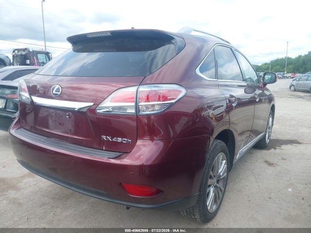 45662986 :رقم المزاد ، JTJBC1BA9D2064976 vin ، 2013 Lexus Rx 450h مزاد بيع