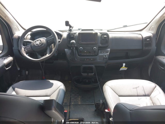 45663026 :رقم المزاد ، 3C6LRVDG8TE175137 vin ، 2026 Ram Promaster 2500 Tradesman High Roof 159 Wb W/pass Seat مزاد بيع