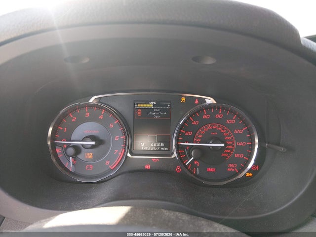 Продажа на аукционе авто 2017 Subaru Wrx Premium, vin: JF1VA1E61H9815620, номер лота: 45663029