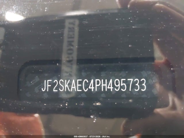 Продаж на аукціоні авто 2023 Subaru Forester Premium, vin: JF2SKAEC4PH495733, номер лоту: 45663037
