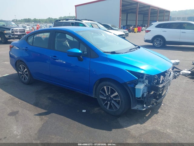 2021 Nissan Versa Sv Xtronic Cvt მანქანა იყიდება აუქციონზე, vin: 3N1CN8EV6ML879677, აუქციონის ნომერი: 45663273