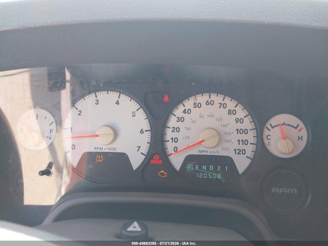 45663295 :رقم المزاد ، 1D7HA18N58S570815 vin ، 2008 Dodge Ram 1500 St/sxt مزاد بيع