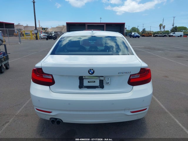 Продаж на аукціоні авто 2015 Bmw 228i, vin: WBA1F5C55FV256666, номер лоту: 45663330