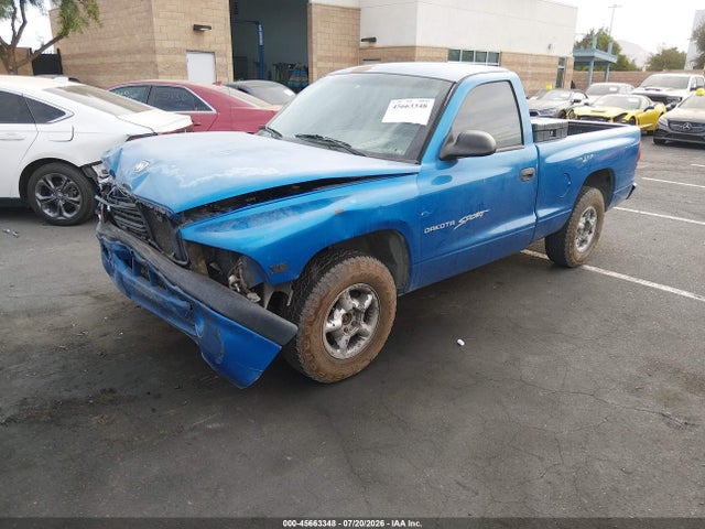 1999 Dodge Dakota Slt/sport მანქანა იყიდება აუქციონზე, vin: 1B7FL26XXXS109419, აუქციონის ნომერი: 45663348