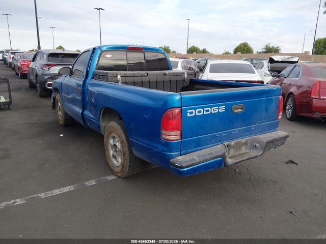 1999 Dodge Dakota Slt/sport მანქანა იყიდება აუქციონზე, vin: 1B7FL26XXXS109419, აუქციონის ნომერი: 45663348