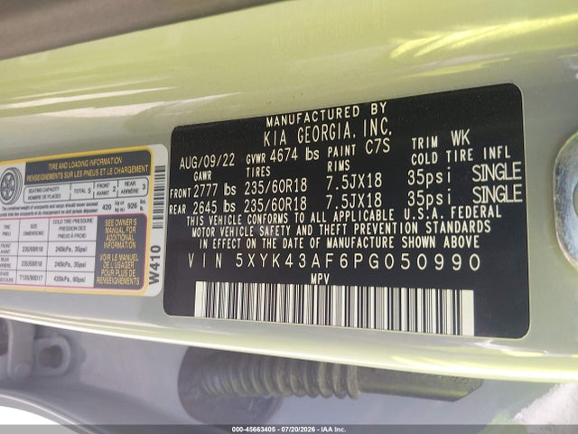 KIA Sportage Sx 2023 5XYK43AF6PG050990 Image 9