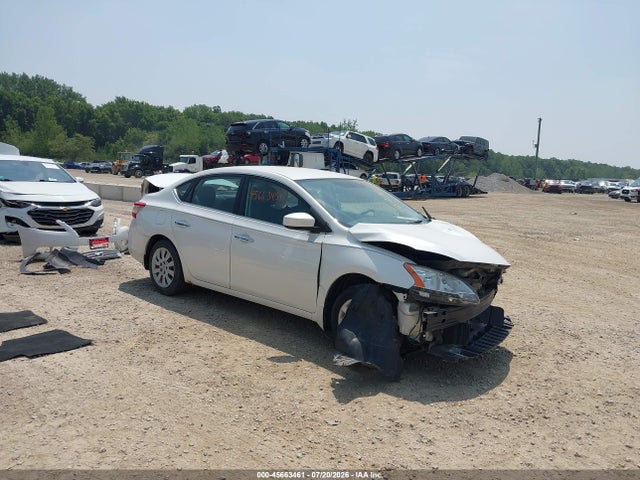 2013 Nissan Sentra Sv მანქანა იყიდება აუქციონზე, vin: 3N1AB7APXDL769653, აუქციონის ნომერი: 45663461