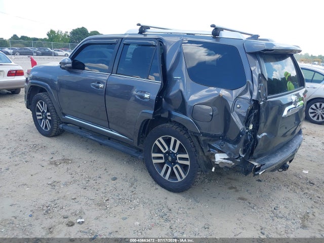 2016 Toyota 4runner Limited მანქანა იყიდება აუქციონზე, vin: JTEBU5JR4G5368696, აუქციონის ნომერი: 45663472