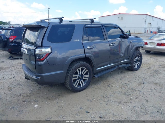 2016 Toyota 4runner Limited მანქანა იყიდება აუქციონზე, vin: JTEBU5JR4G5368696, აუქციონის ნომერი: 45663472