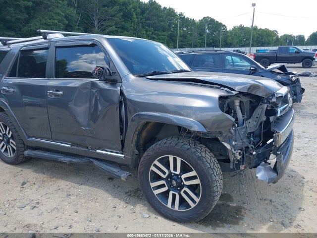 2016 Toyota 4runner Limited მანქანა იყიდება აუქციონზე, vin: JTEBU5JR4G5368696, აუქციონის ნომერი: 45663472
