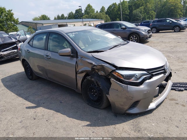 Aukcja sprzedaży 2016 Toyota Corolla Le, vin: 5YFBURHE2GP451254, numer aukcji: 45663502