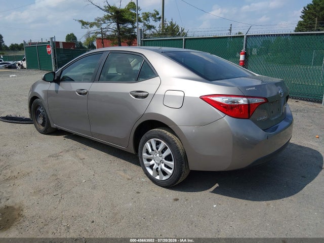 Aukcja sprzedaży 2016 Toyota Corolla Le, vin: 5YFBURHE2GP451254, numer aukcji: 45663502
